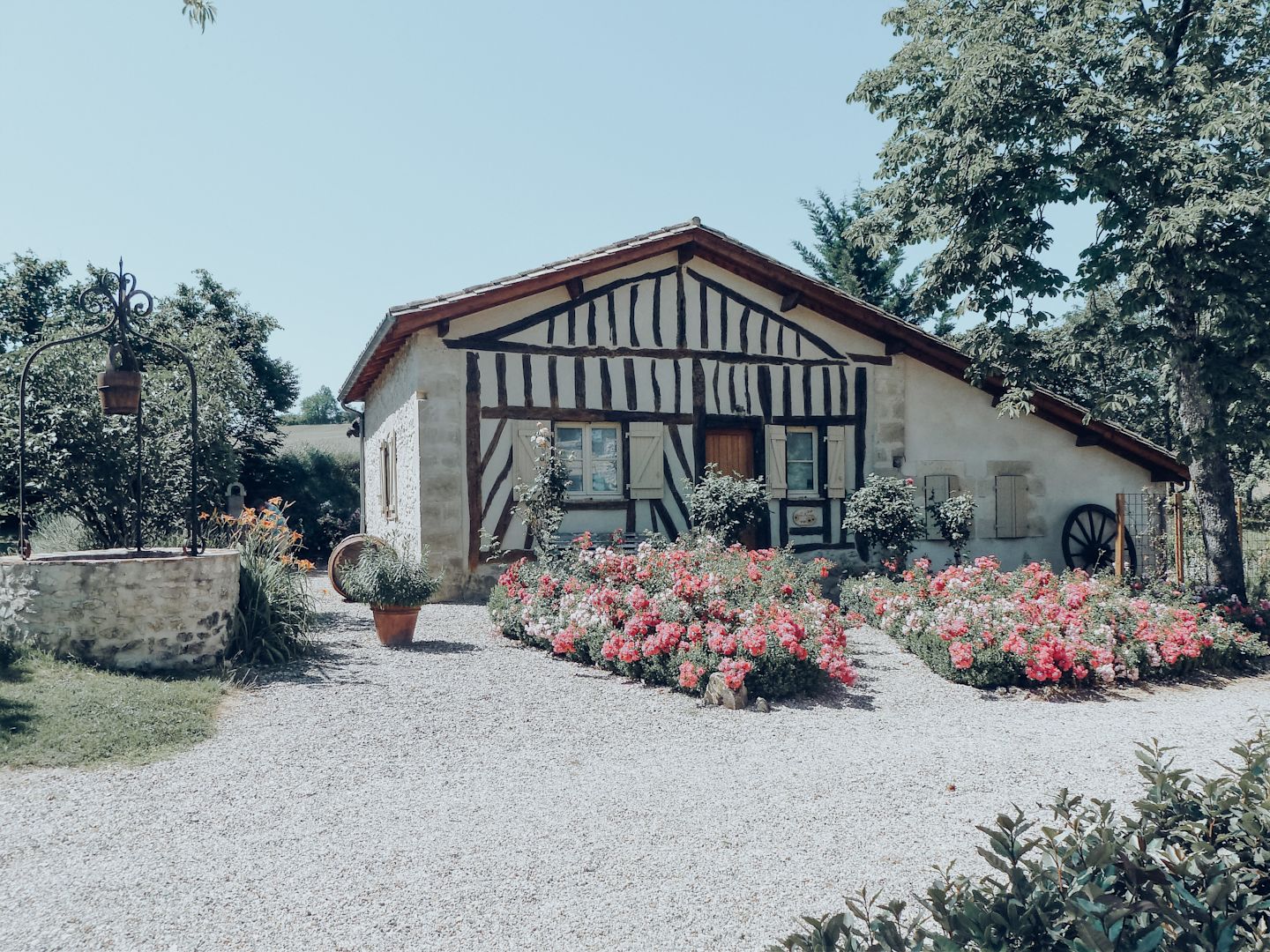 Le Fourneau roses
