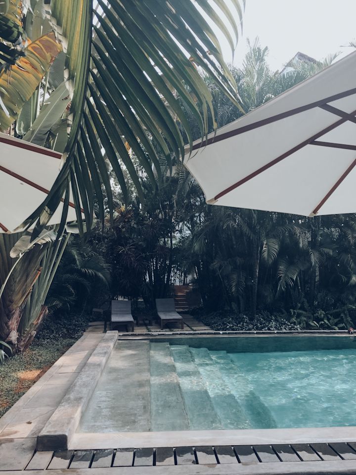 Pool area