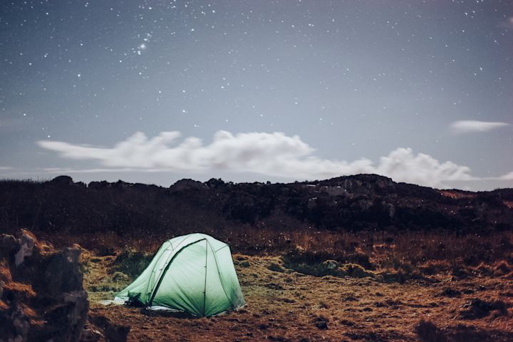 Wild camping