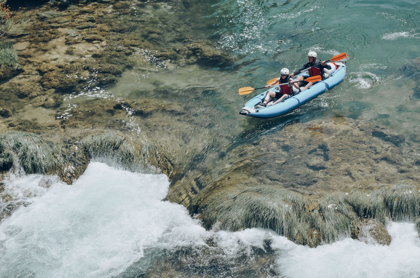 White water starts