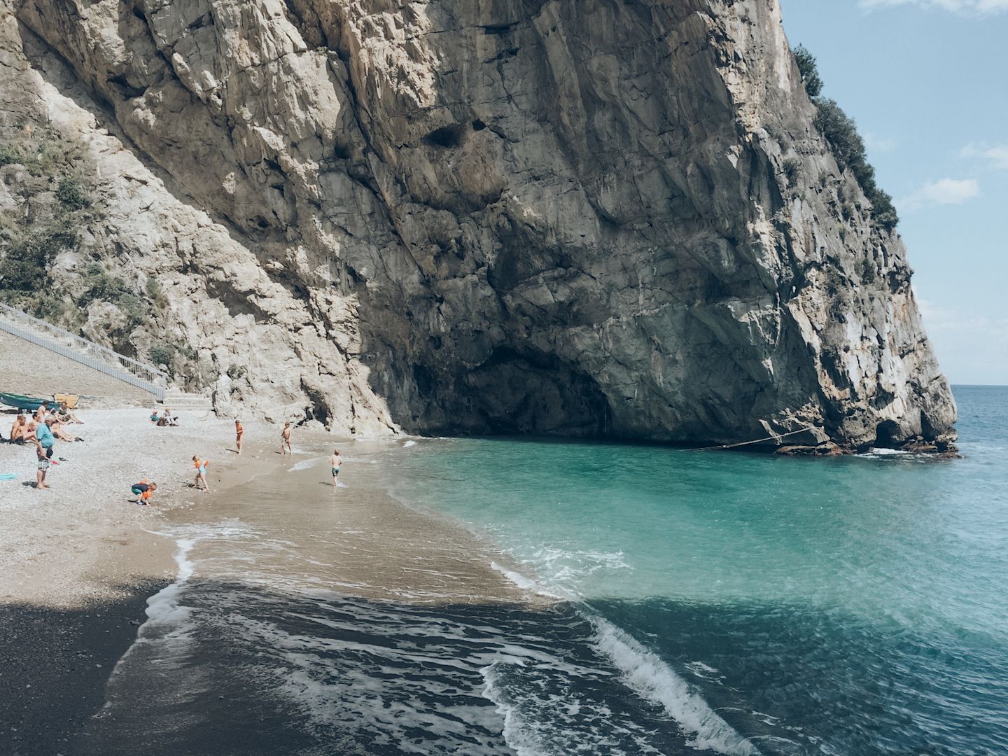 Secluded beaches