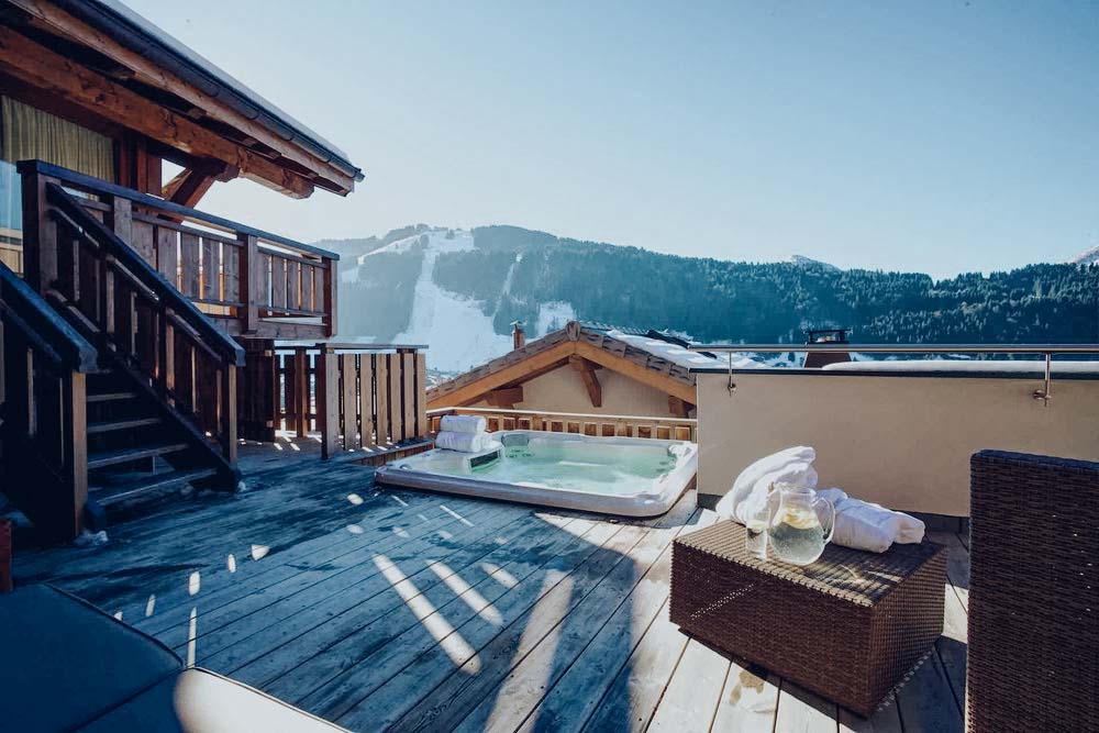 Chalet Bouquetin Hot Tub
