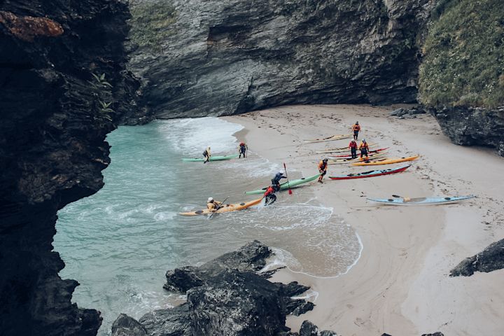 Open coastline