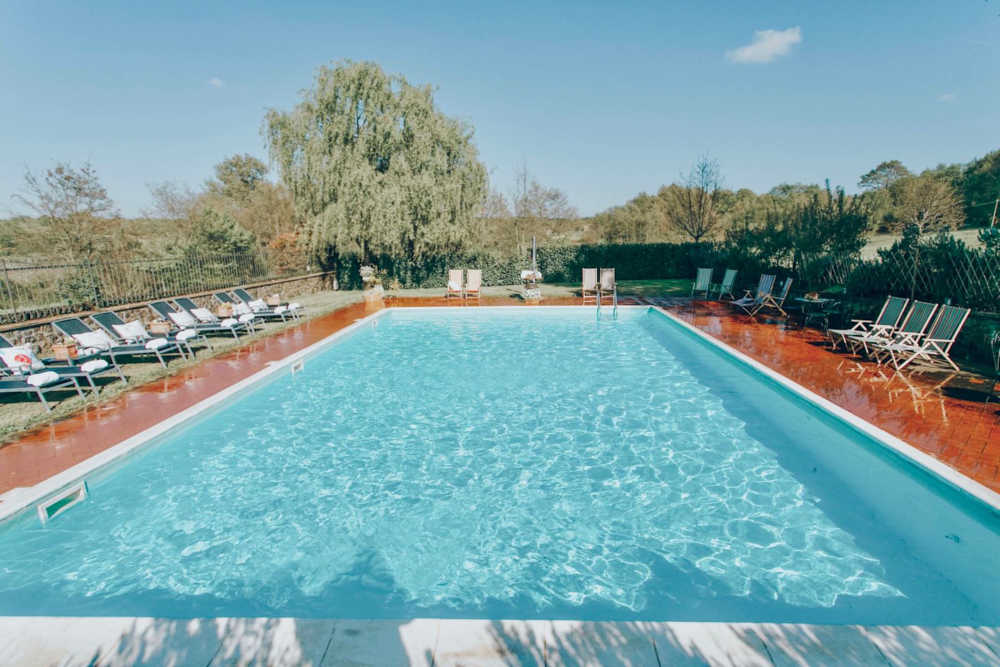 Lounge by the pool