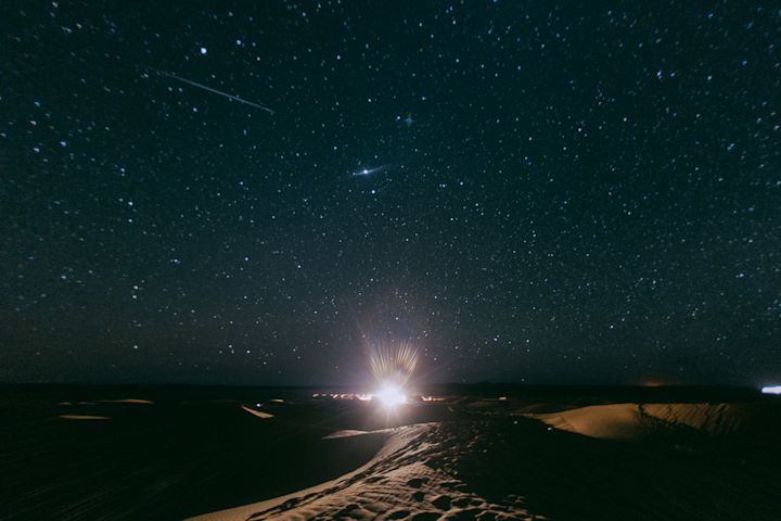 Camp Beyond under the stars of the Sahara