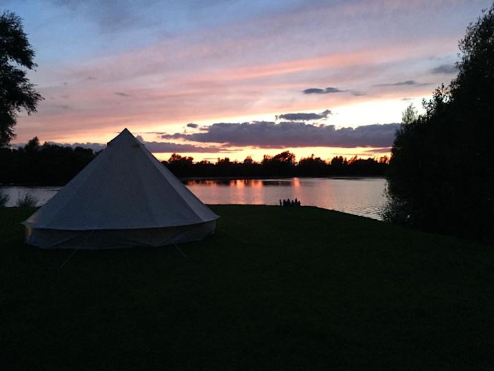 Glamping at Dusk