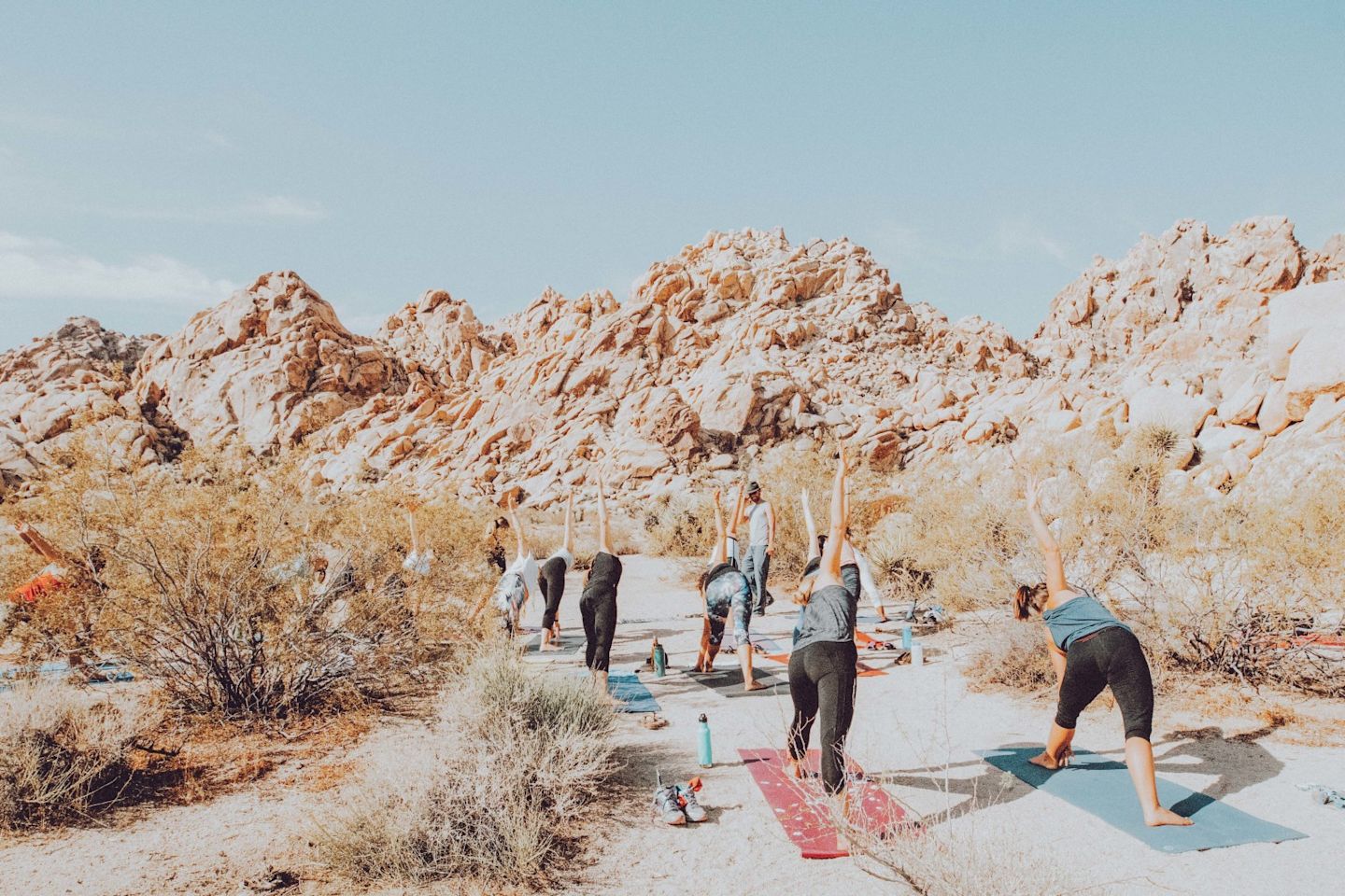 Yoga in the Desert