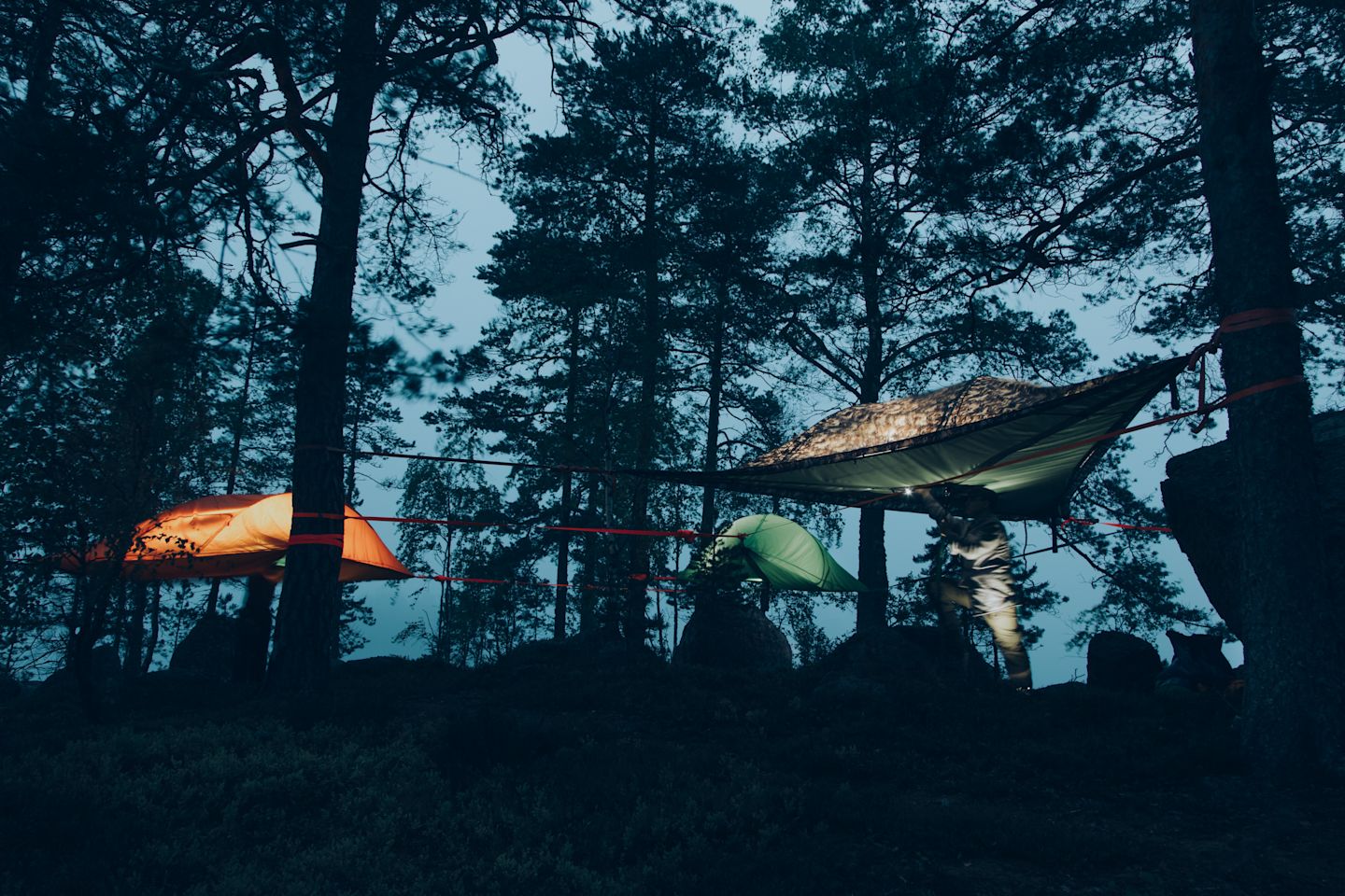 Twilight tent time