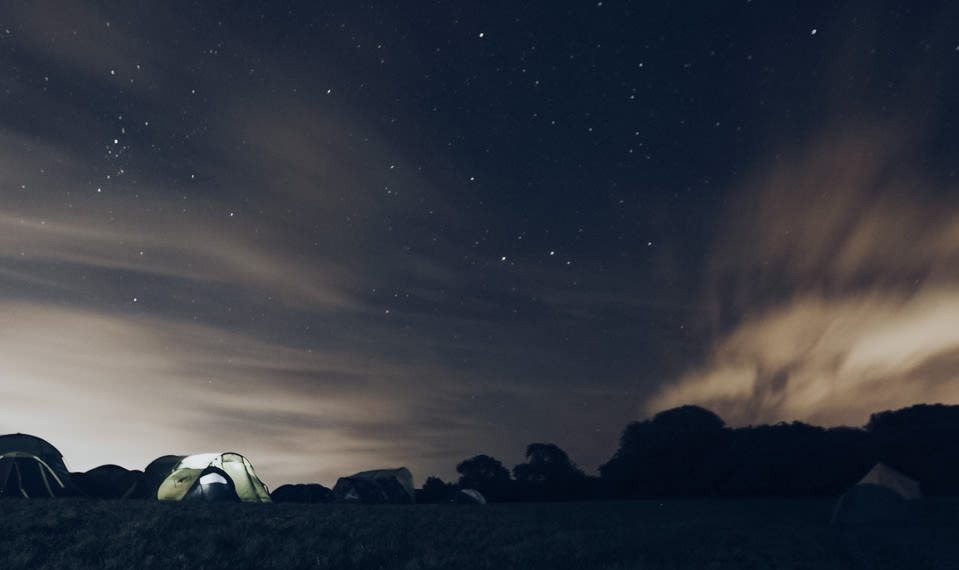 Starlight camping