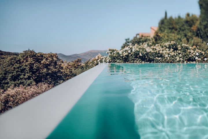 Pool side