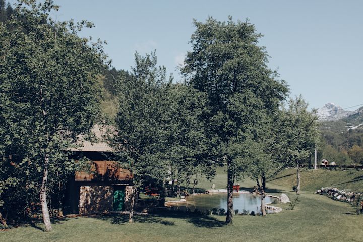 Hillside hut