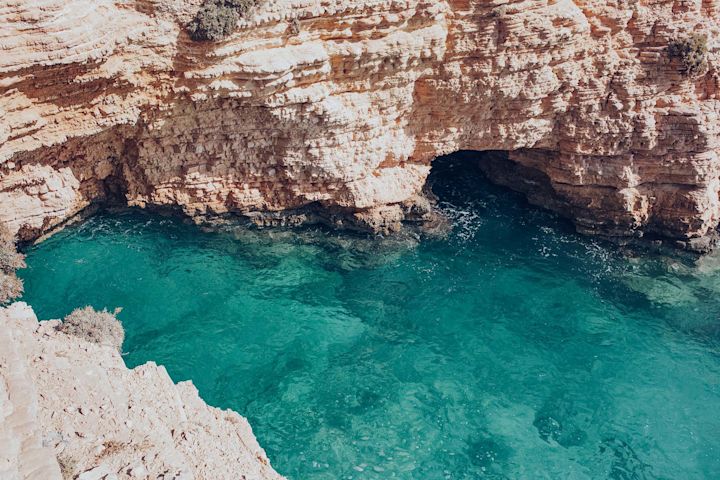 Turquoise water