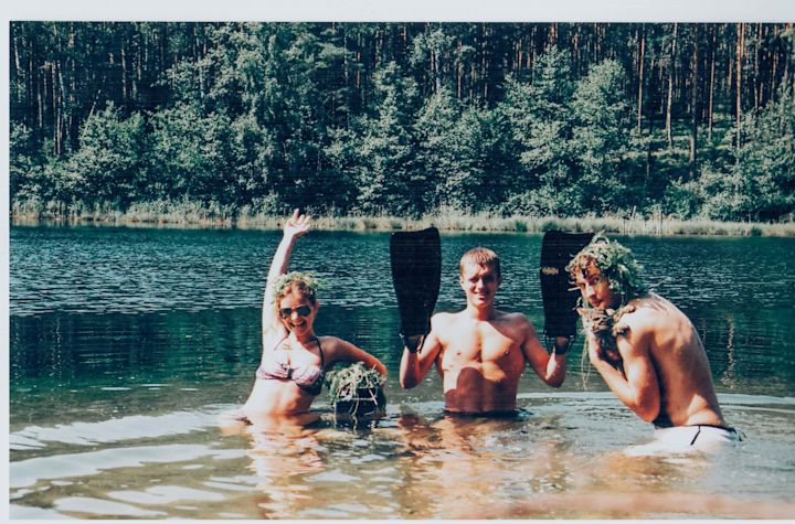 Fun in the lake waters