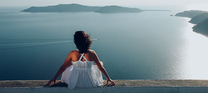 A Santorini view