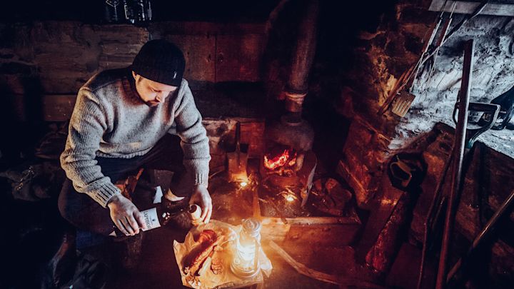 Roaring fires