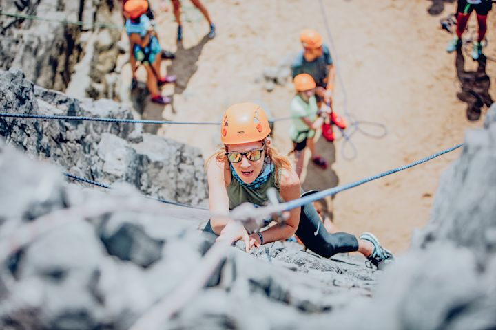 Run to Rock Climbing
