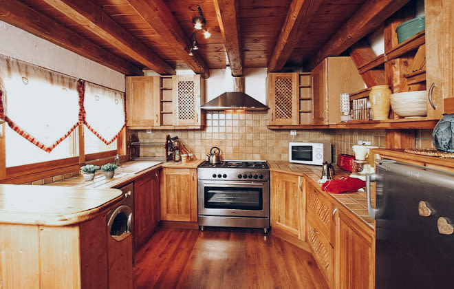 Wooden interiors