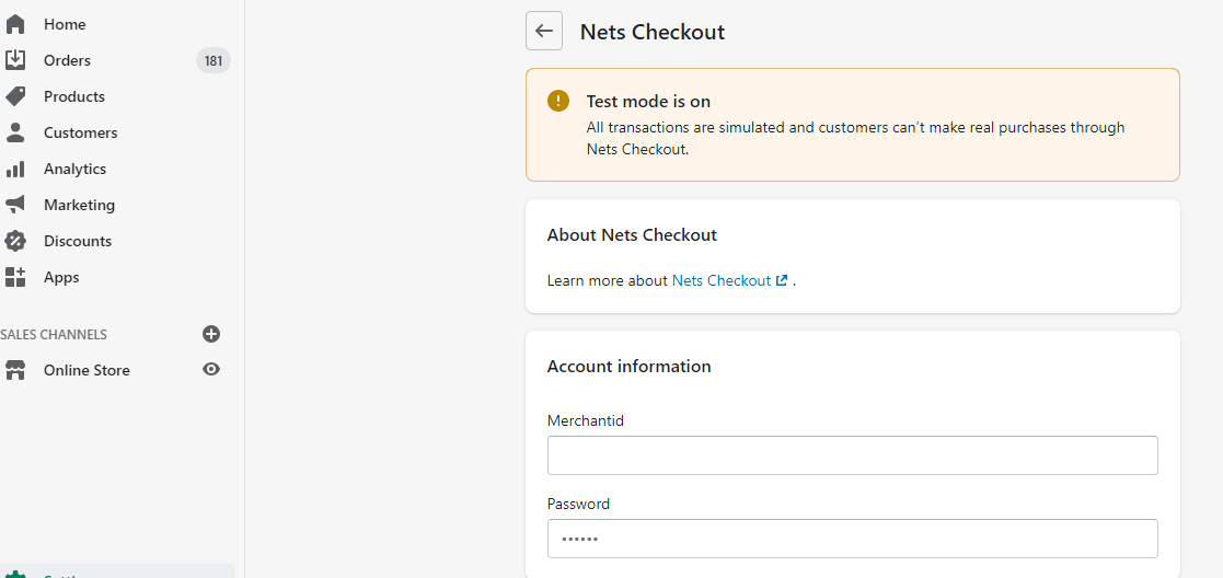 Shopify test live activate deactivate app