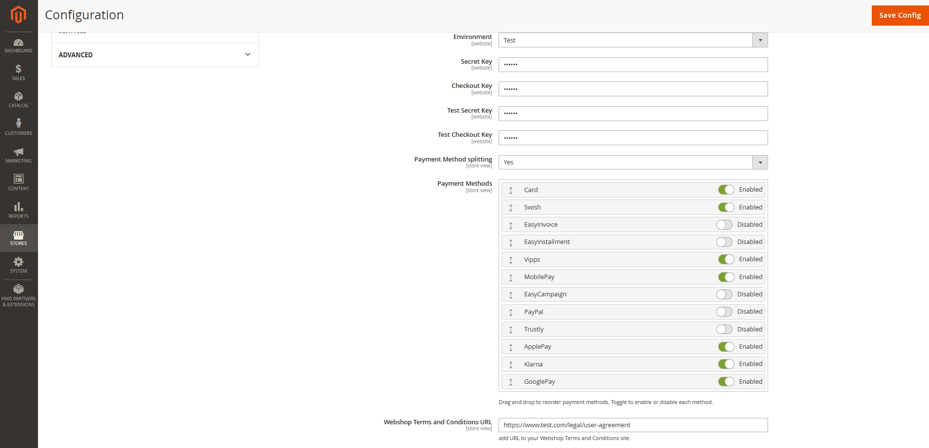 Magento AC PMS