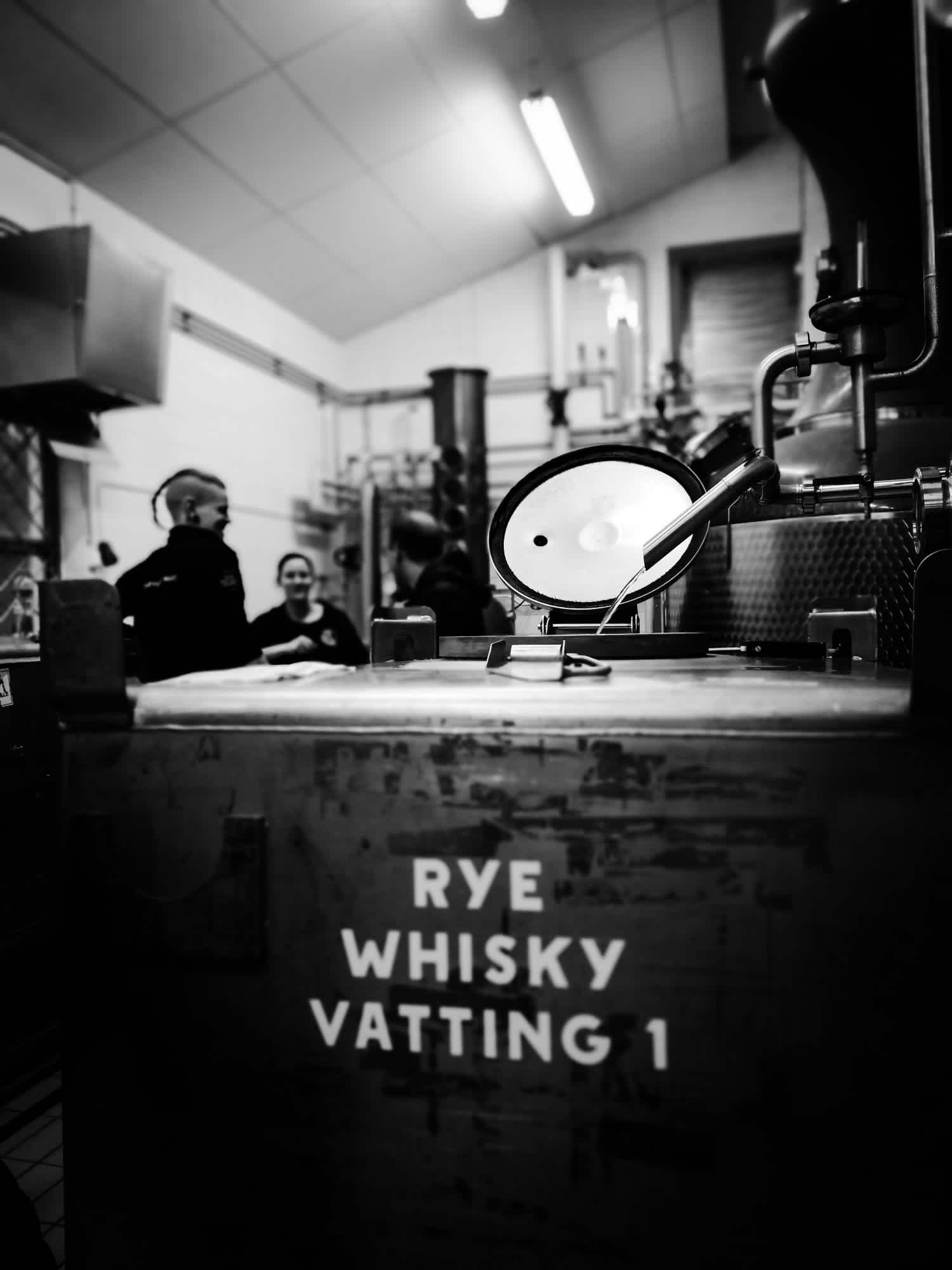 Photo rom inside a whisky distillery