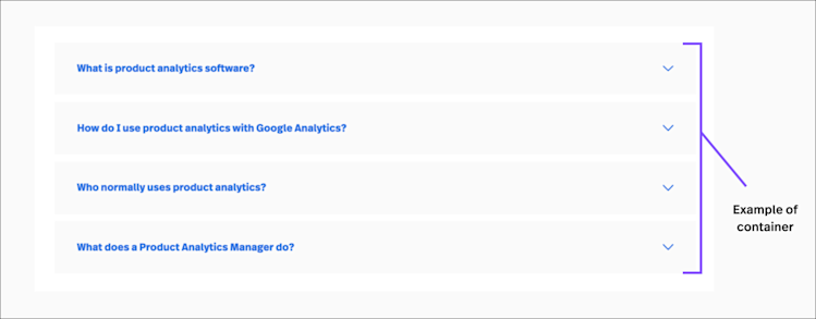 An example of an accordion.