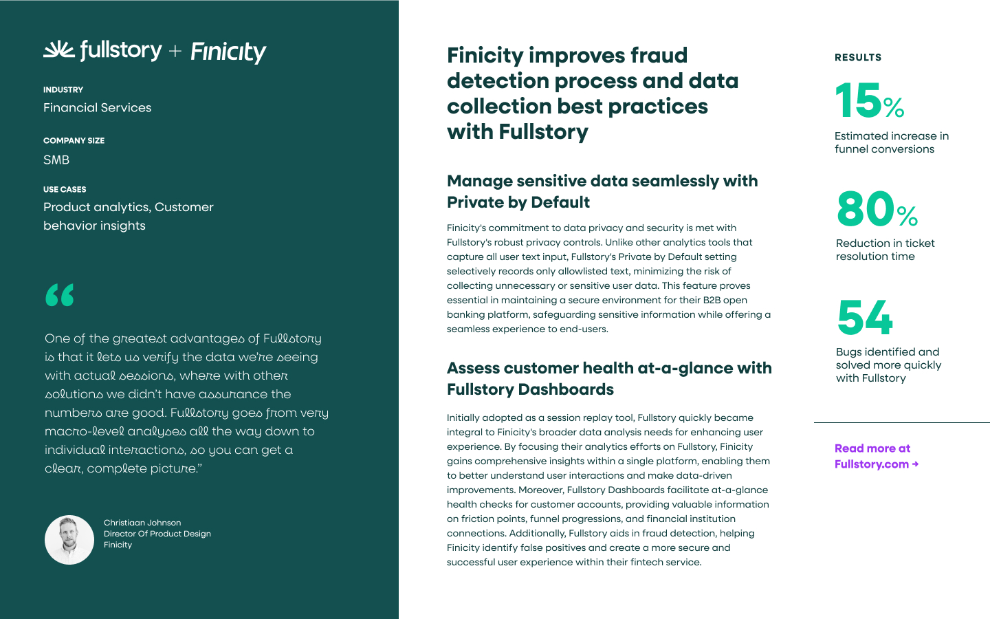 Finicity Customer Story Cover Image