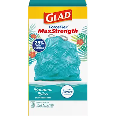 ForceFlex MaxStrength™ Bags in Color - Bahama Bliss Scent