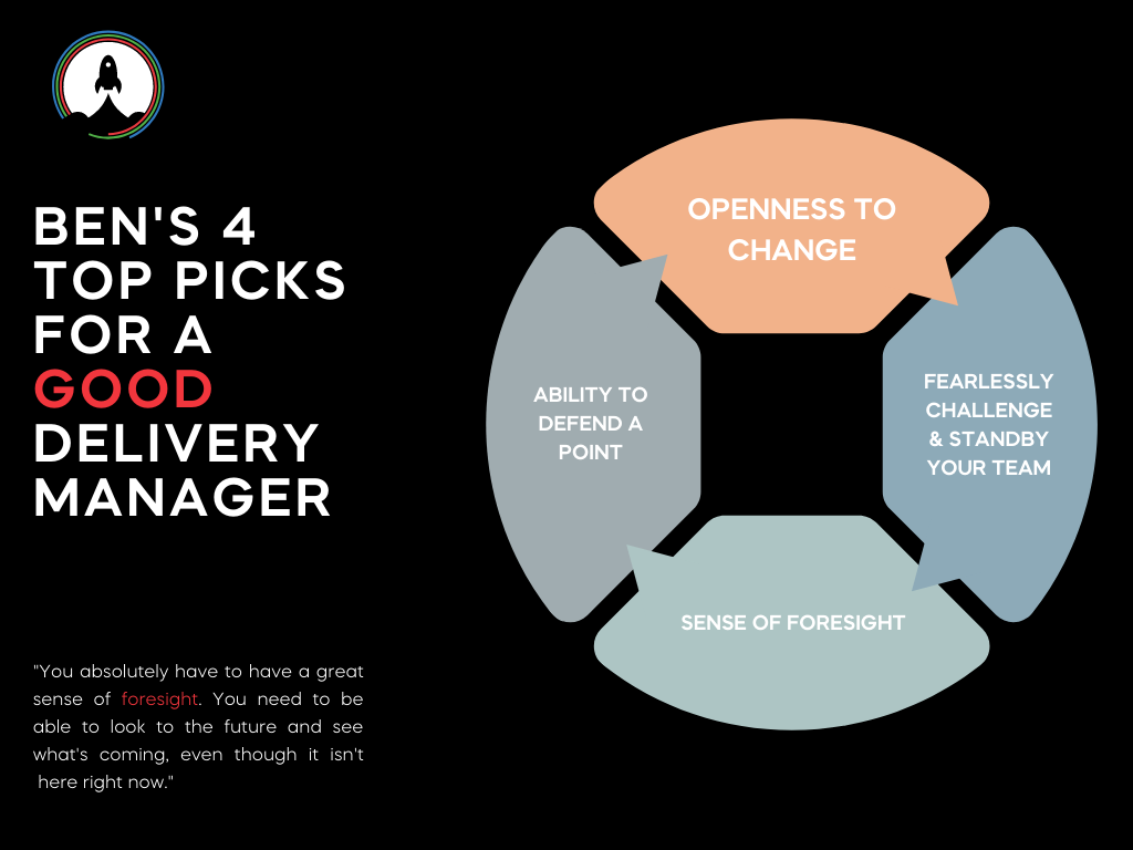 Ben Knight Top 4 Delivery Manager Traits.