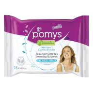 Toallitas desmaquillantes biodegradables Pomys