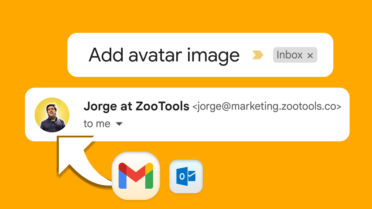 How to add avatar to google workspace email