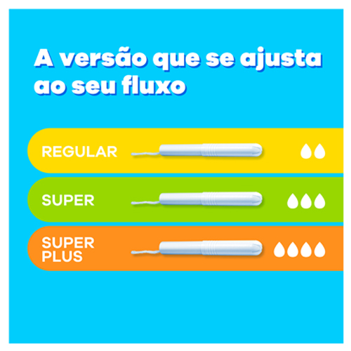 Absorventes Internos Tampax Regular
