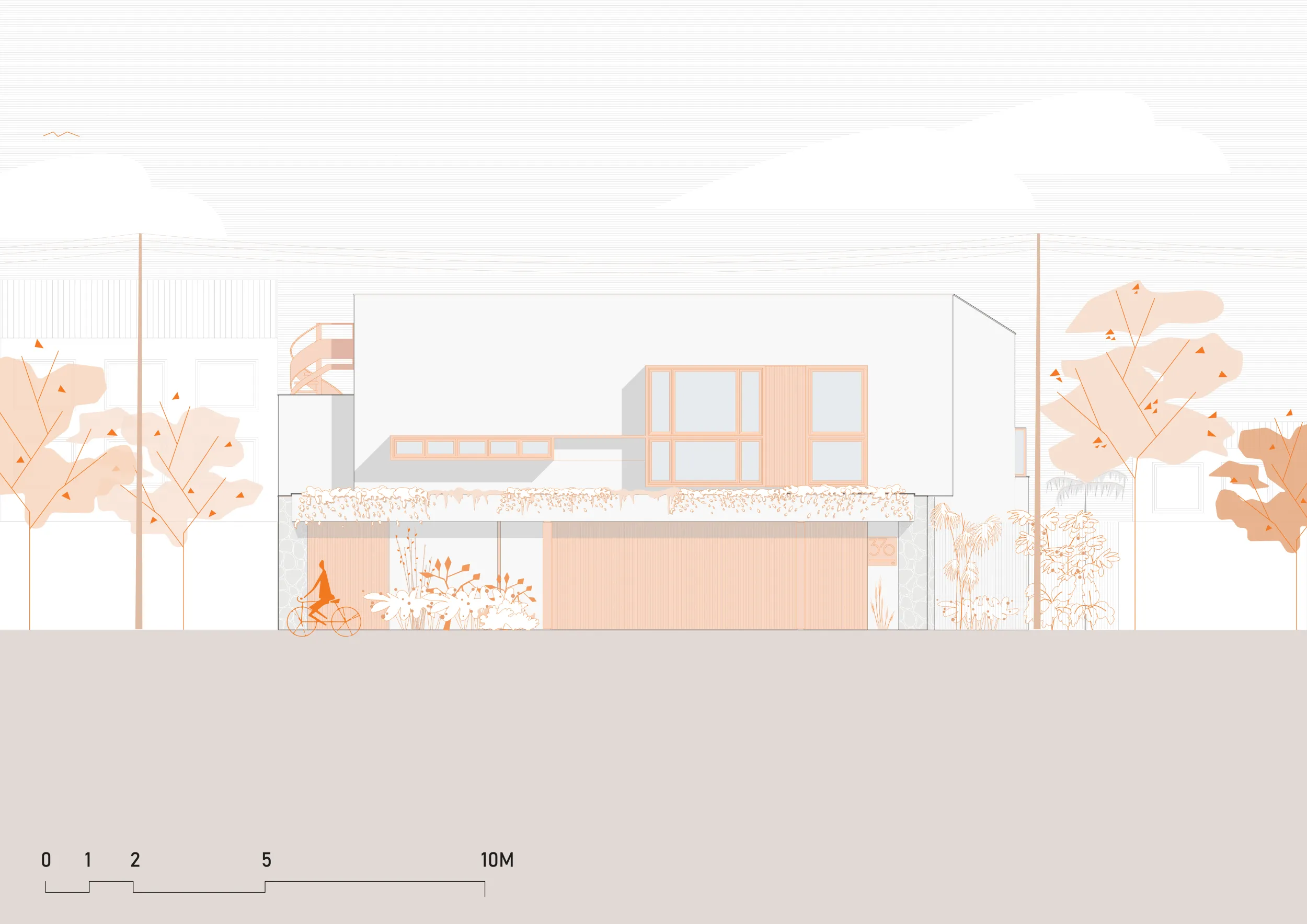 CASA TERRA-FACHADA FRONTAL