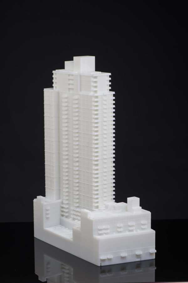 3d printed architectural building