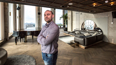 Brandbeveiligingsoplossing geschikt voor continue veranderende gebruikersfuncties A'dam Toren