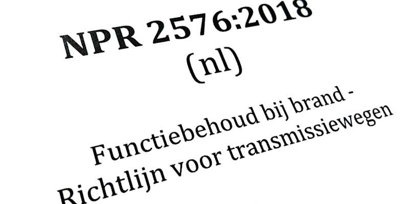 Publicatie nieuwe NPR 2576!
