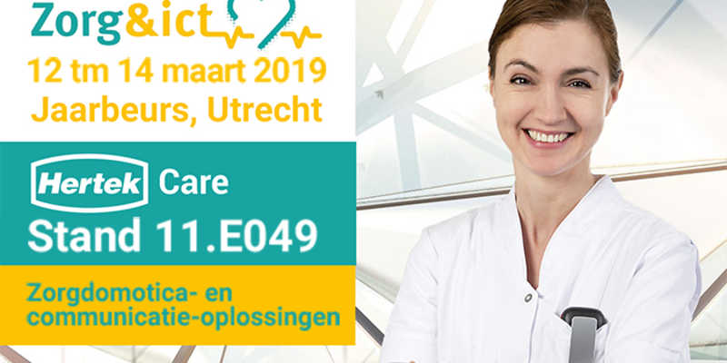 Bezoek ons tijdens de Zorg & ICT 2019 (12 t/m 14 maart)