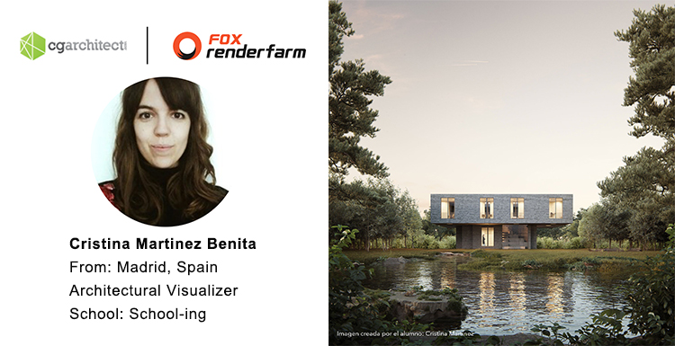 Interview with Cristina Martinez Benita: Contrast between Strength and Lightness in ArchViz
