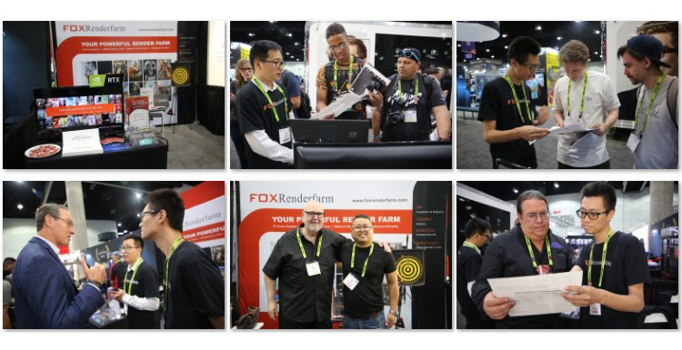 Fox Renderfarm at SIGGRAPH 2019 - Newsletter