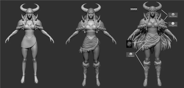 How to Make a Viking Warrior in Maya and ZBrush(2)