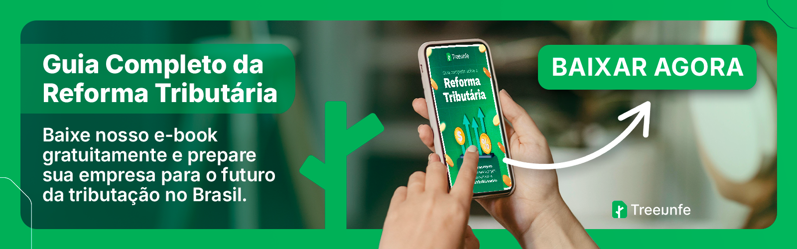 Banner E-book Reforma Tributária Treeunfe