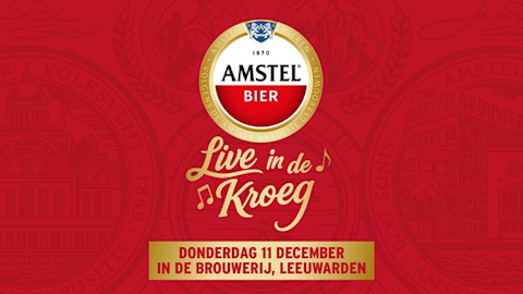 Amstel LIVE in de Kroeg