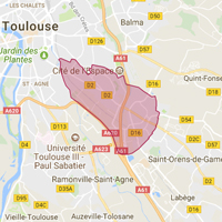 Toulouse pont des demoiselles