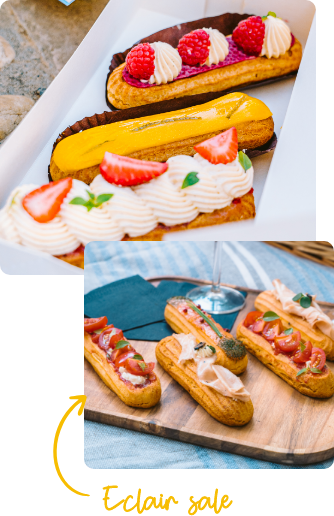 éclair salé