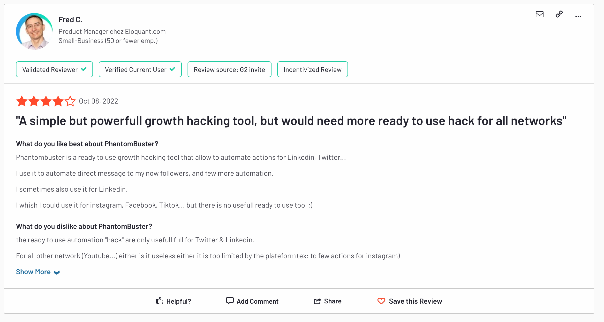 phantombuster review powerfull growth hacking tool