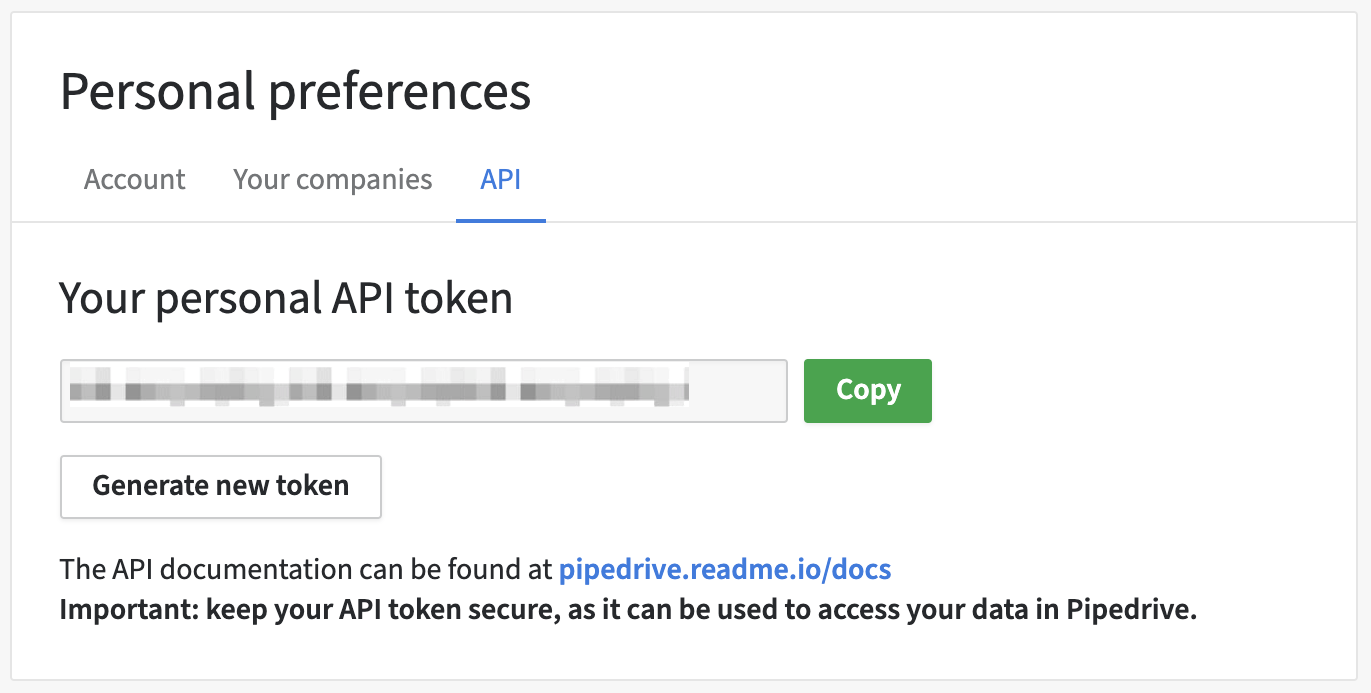 Pipedrive_CRM_API_Key