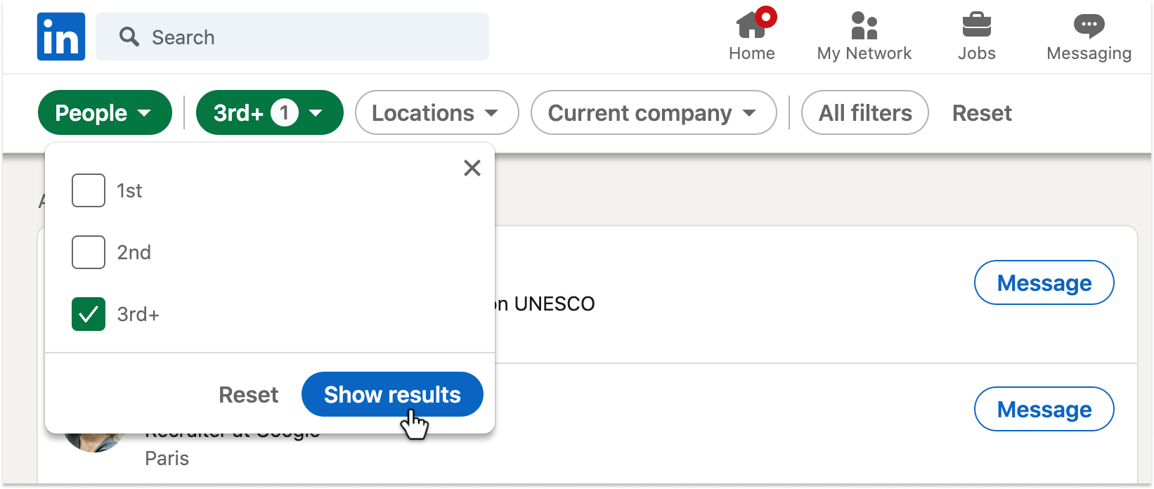 linkedin connections