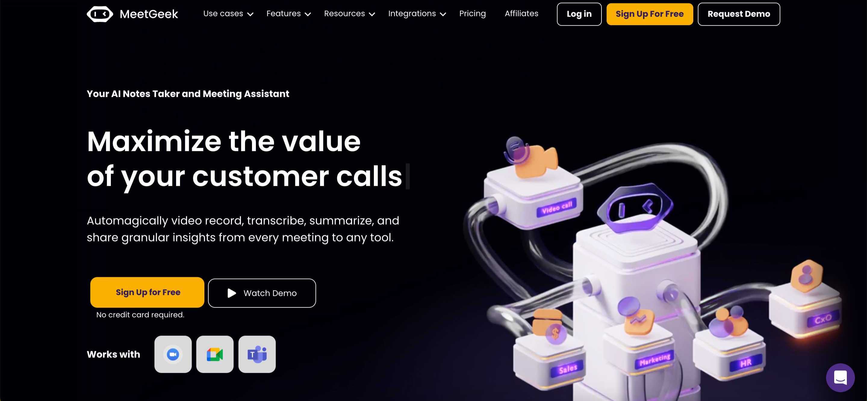 meetgeek website