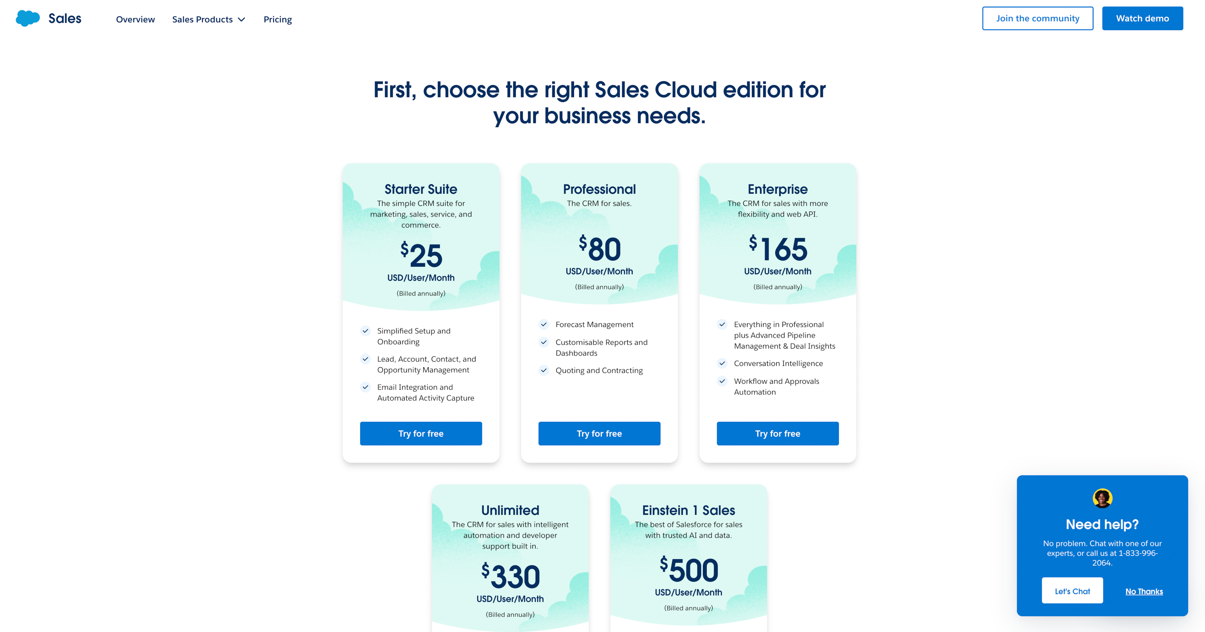 salesforce einstein pricing