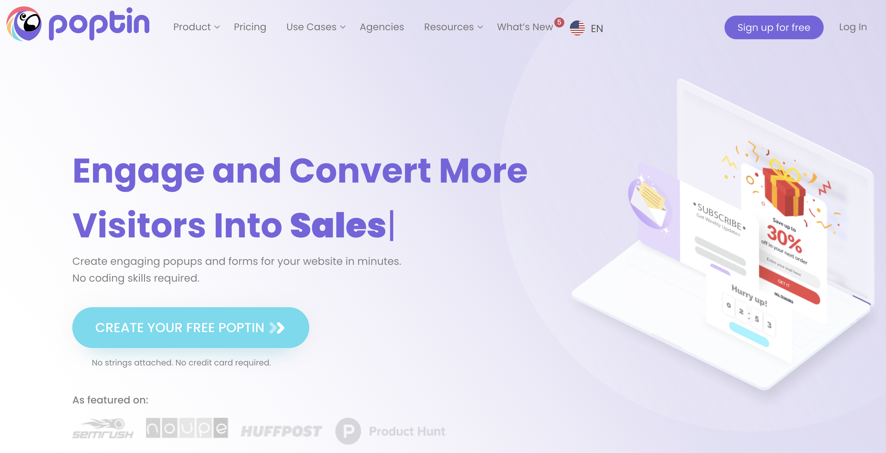poptin website