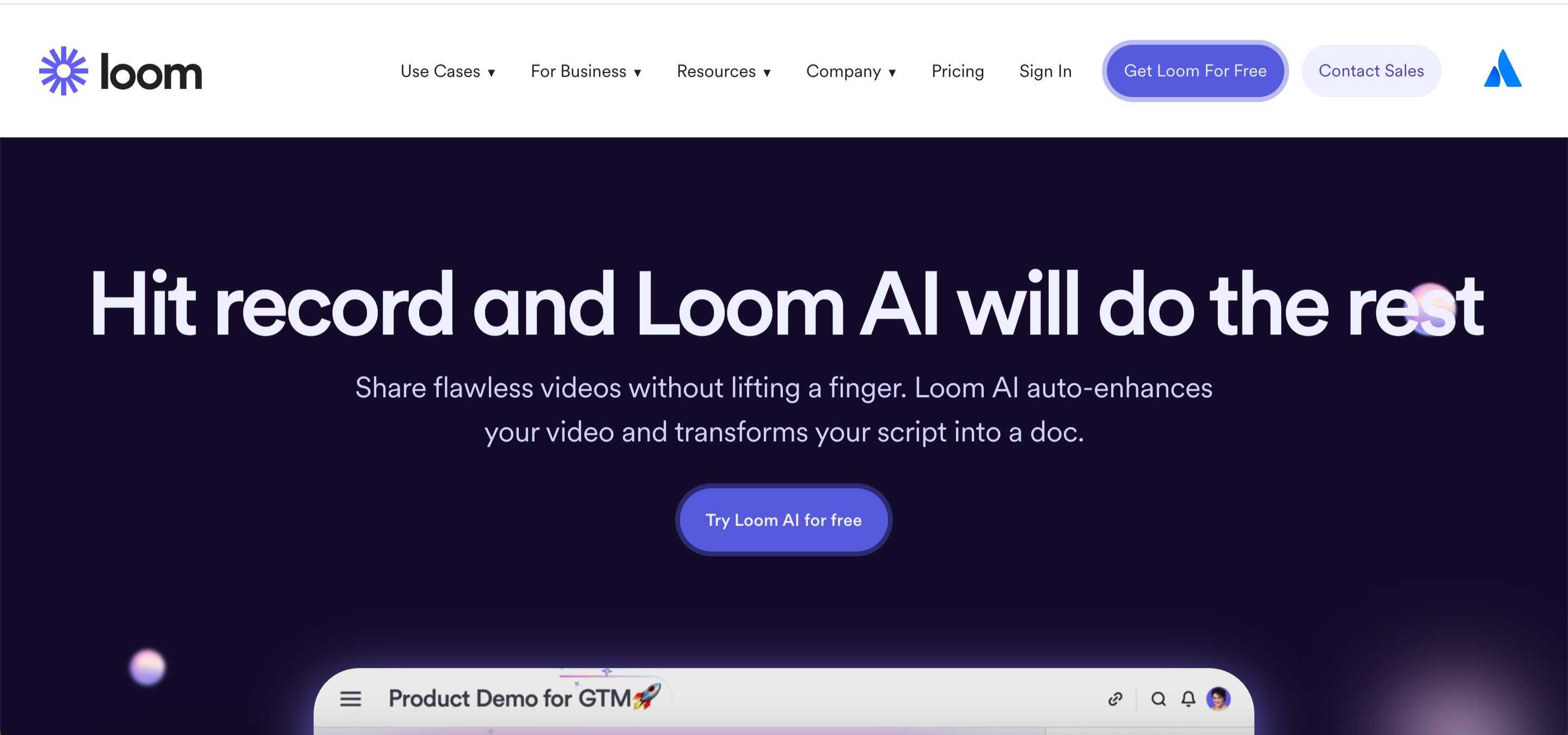 loom ai website